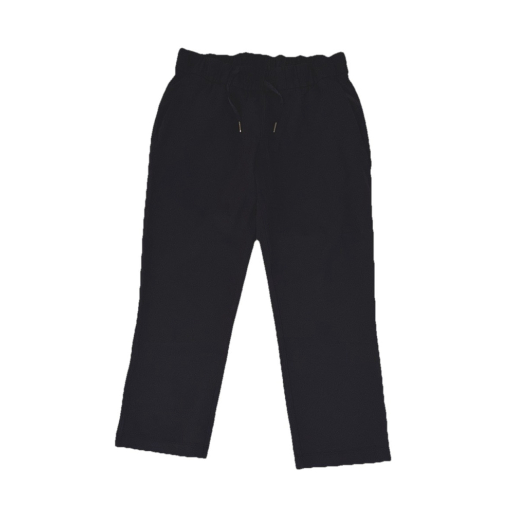 LULULEMON ON THE FLY CROPPED PANT 23”BLACK COLOR SIZE 2